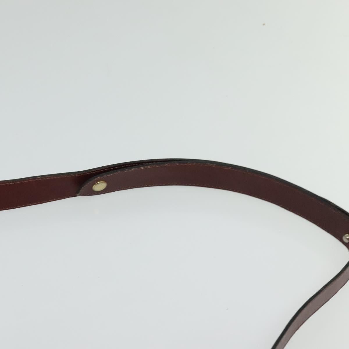 Dior DIOR Trotter Canvas Shoulder Bag Red Gold Size ONE SIZE - 8 Thumbnail