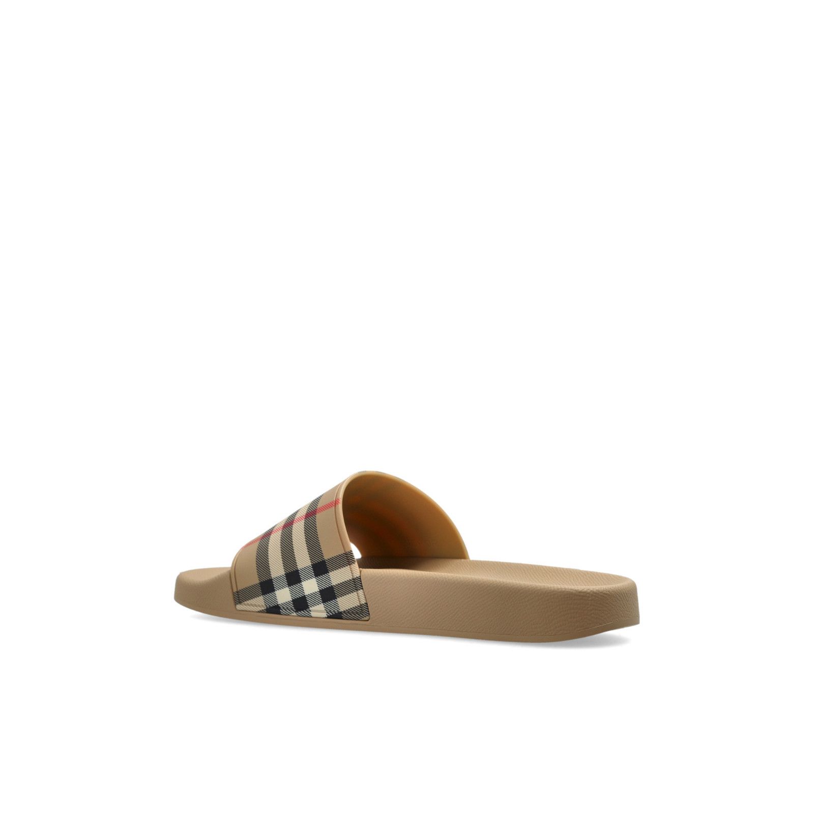Burberry BURBERRY Check Beige Rubber Flip Flops New & Authentic (Wome Size US 7 / IT 37 - 3 Thumbnail