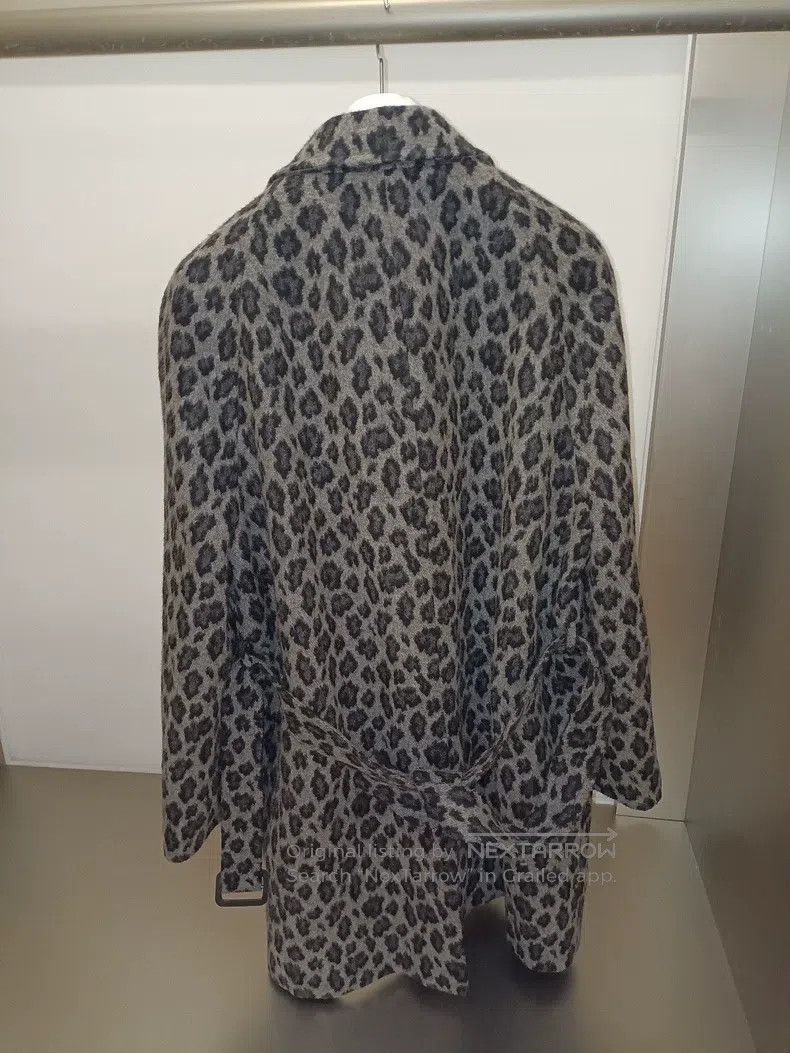 Saint Laurent Paris Saint Laurent Paris Leopard Print Wool Coat Size US S / EU 44-46 / 1 - 2 Thumbnail
