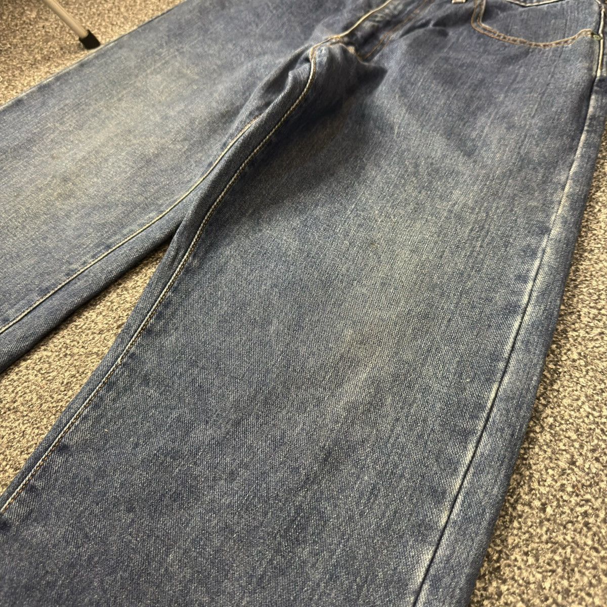 Japanese Brand 🔥🇯🇵 Vintage 90s Baggy Big John Y2K Style Denim Size US 32 / EU 48 - 5 Thumbnail