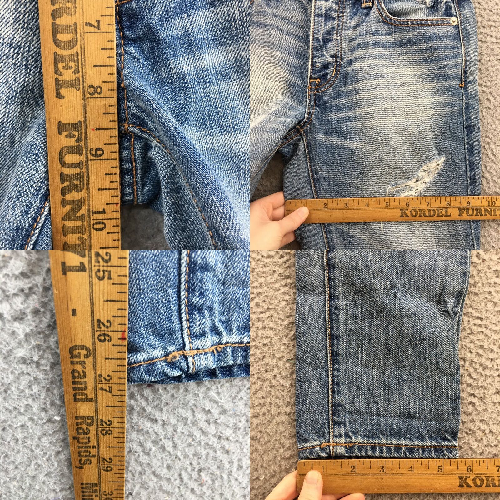 American Eagle Outfitters American Eagle Outfitters Jeans Womens 00R Cropped Blue Denim Size 24" / US 00 / IT 34 - 8 Thumbnail