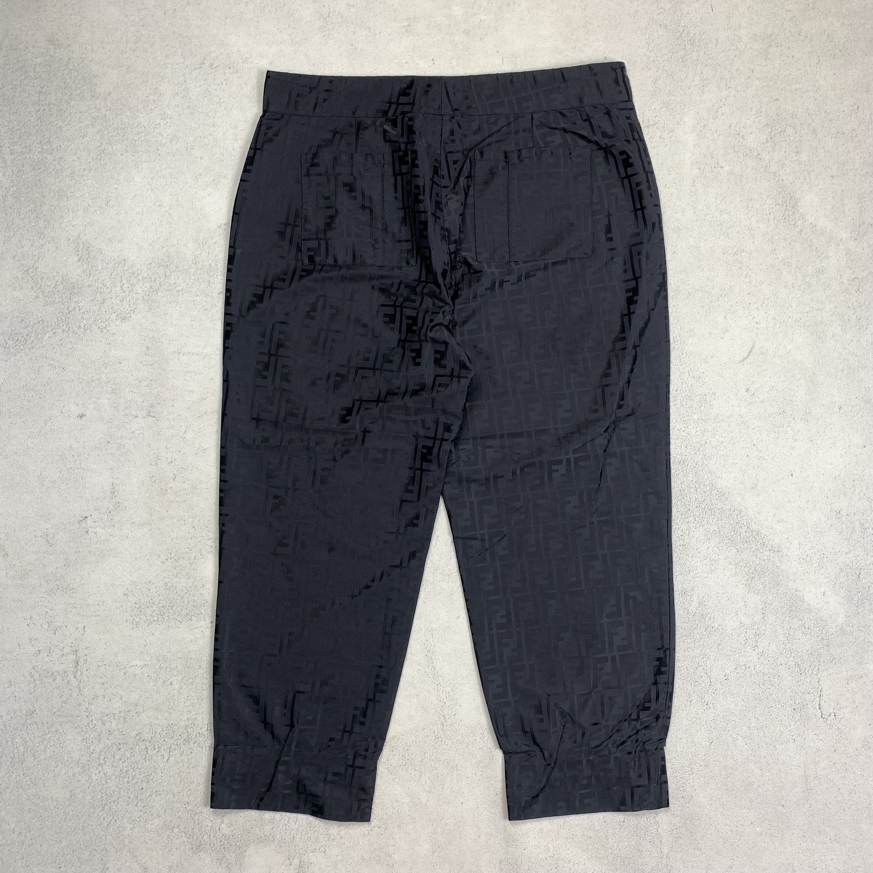 Fendi Vintage Fendi Monogram Trouser Pants Size 34" / US 12 / IT 48 - 3 Thumbnail