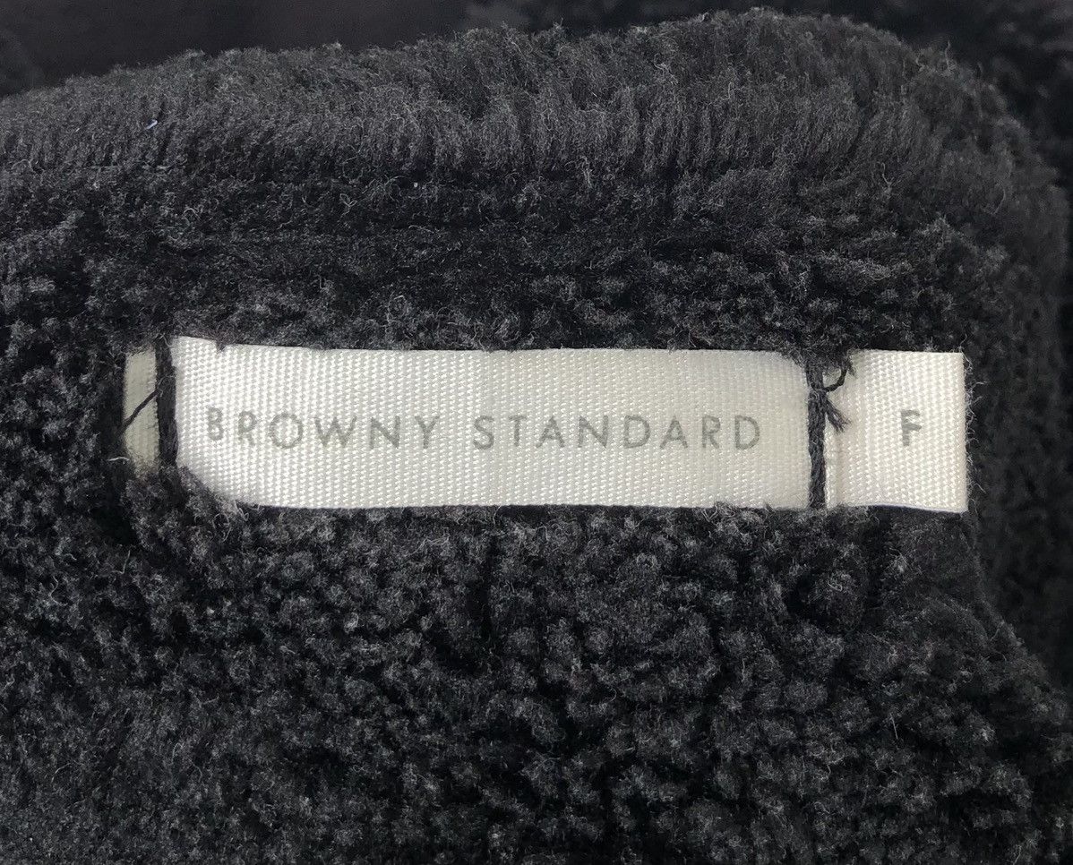 Japanese Brand Browny Standard Suede Shearling Biker Belted Zipper Jacket Size US M / EU 48-50 / 2 - 17 Thumbnail