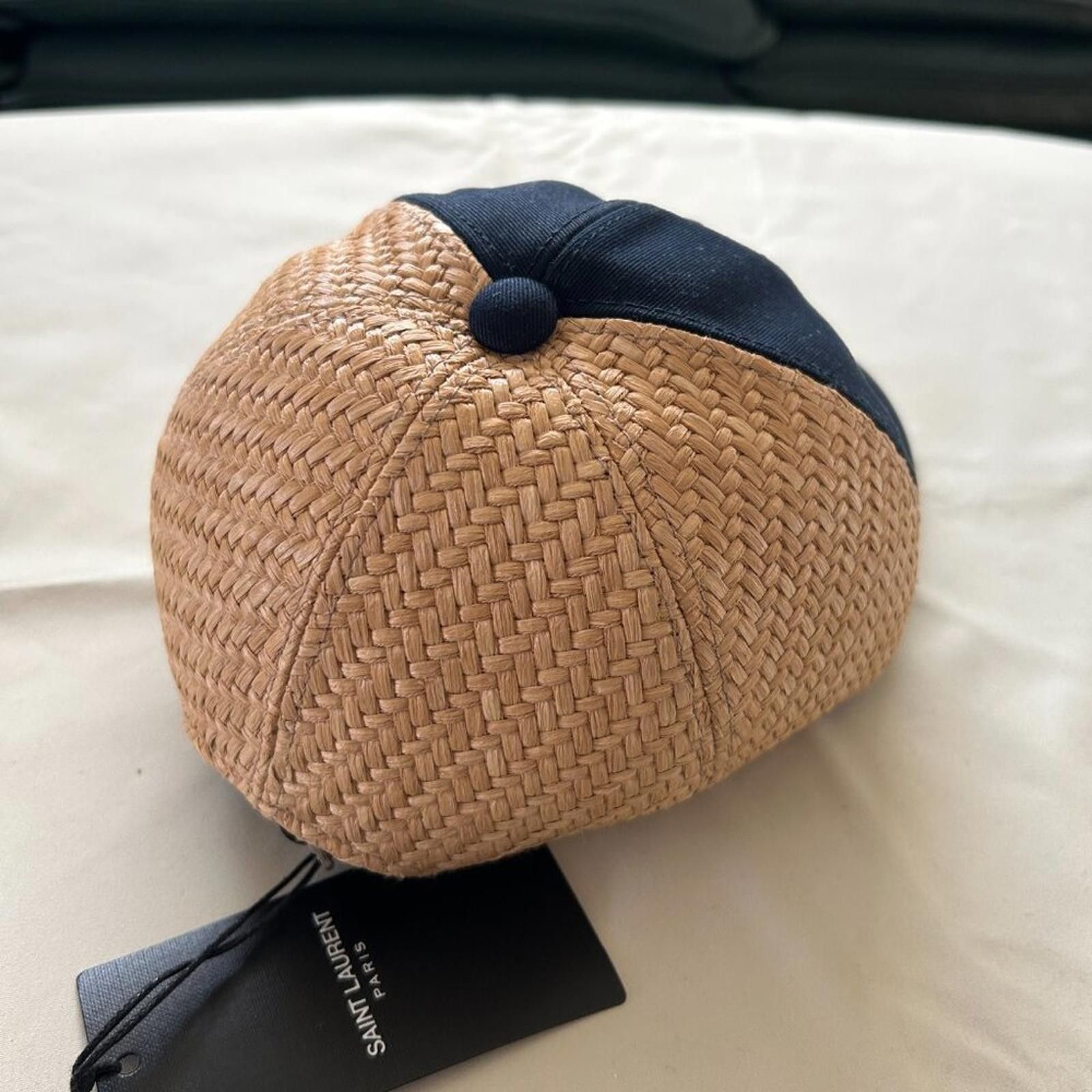 Saint Laurent Paris Saint Laurent NAVY BLUE Baseball cap 57cm Size ONE SIZE - 2 Thumbnail