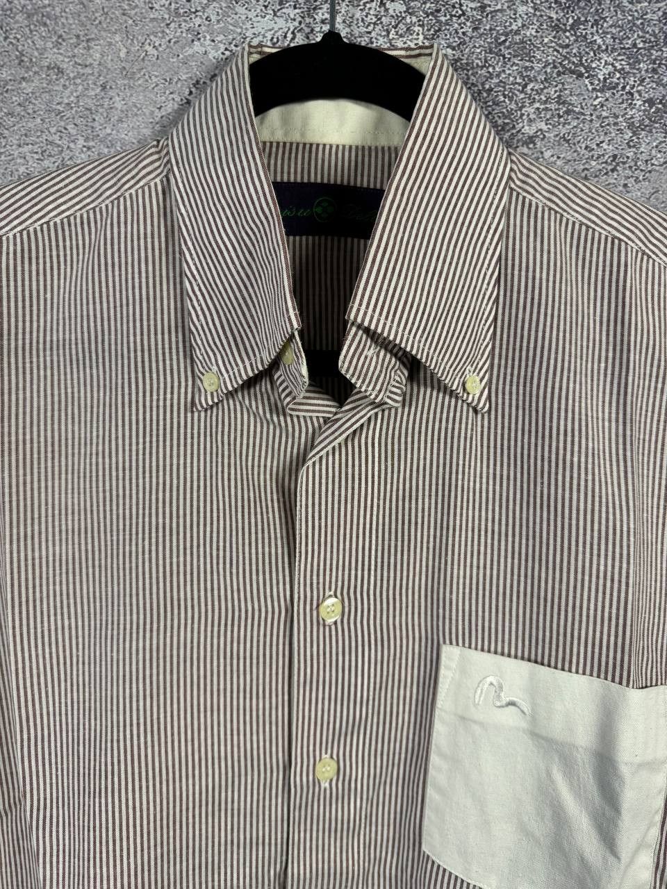 Evisu × Japanese Brand × Vintage Vintage Evisu Deluxe Short Sleeve Shirt Japanese Size US L / EU 52-54 / 3 - 5 Thumbnail