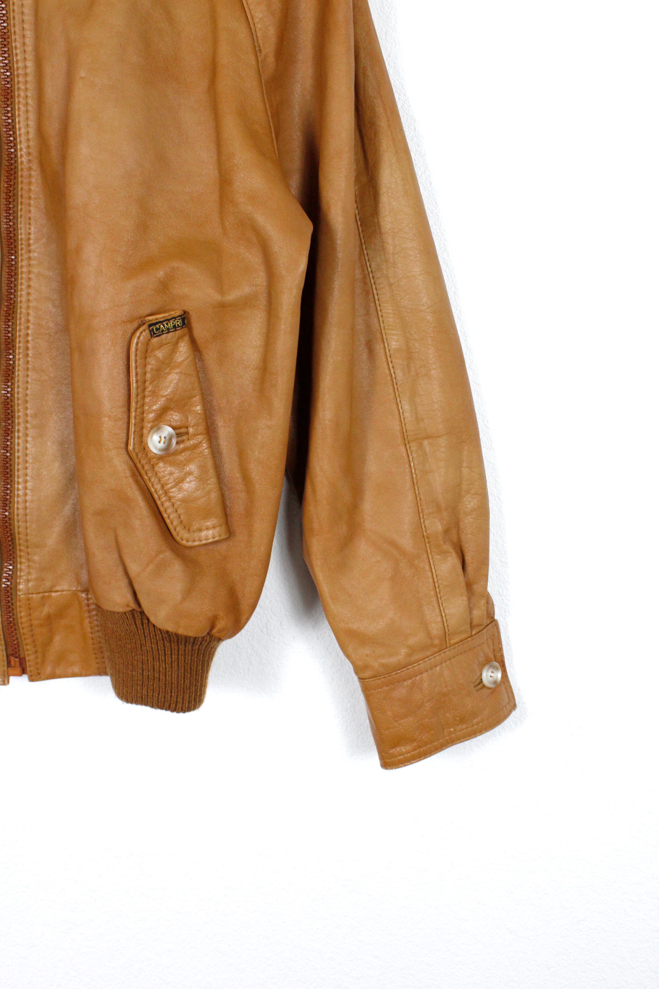 Vintage Vintage Campri Colt Leather Biker Jacket 80s NZ Size US S / EU 44-46 / 1 - 2 Thumbnail