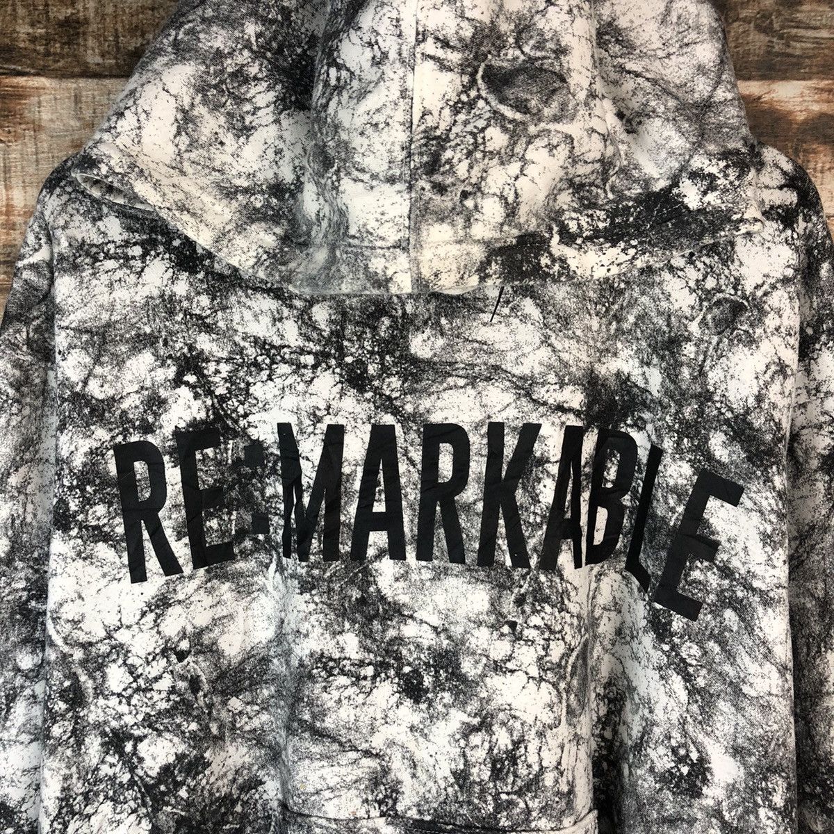 Japanese Brand Beamere White camo ripped sweatshirt Hoodie #A2031 Size US XL / EU 56 / 4 - 9 Thumbnail