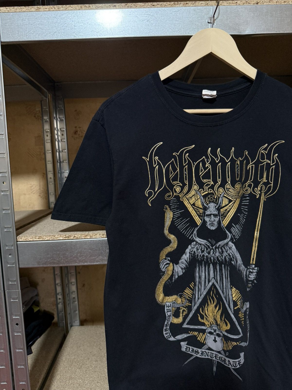 Band Tees × Vintage Vintage 2000’s Behemoth Dissolve Divide Disintegrate T-Shirt Size US M / EU 48-50 / 2 - 3 Thumbnail