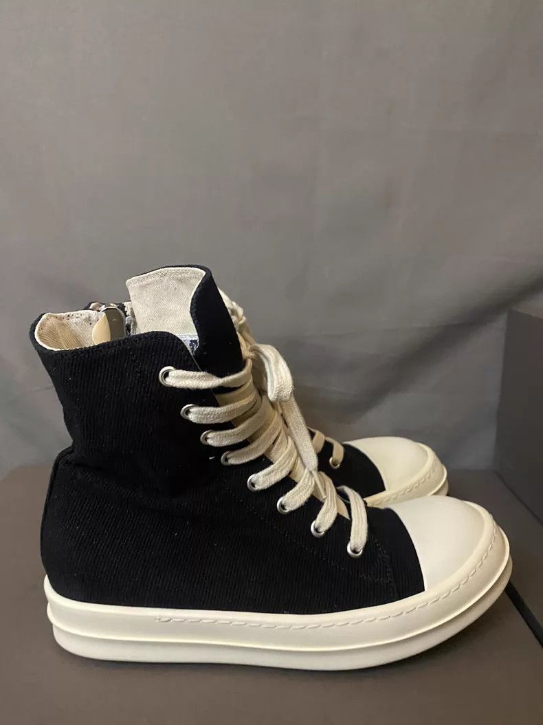 Other Rick Owens Double line canvas large Converse shoes Size US 7 / IT 37 - 3 Thumbnail