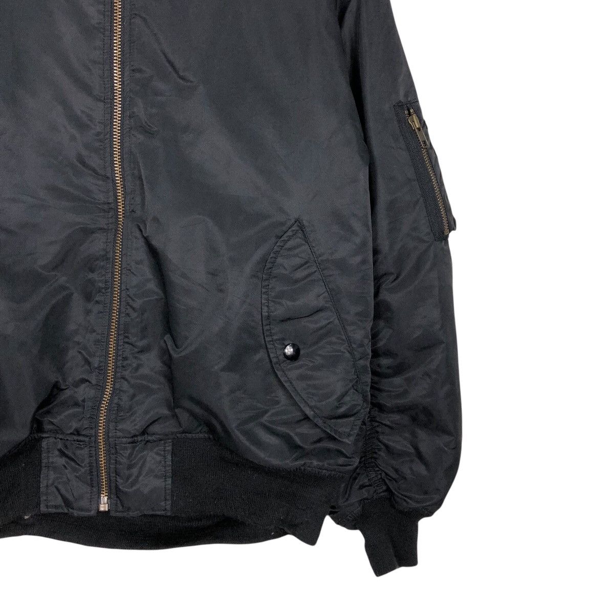 Japanese Brand 📌Vintage Fly Bomber Jacket Military Uniqlo Issey Miyake Size US M / EU 48-50 / 2 - 6 Thumbnail