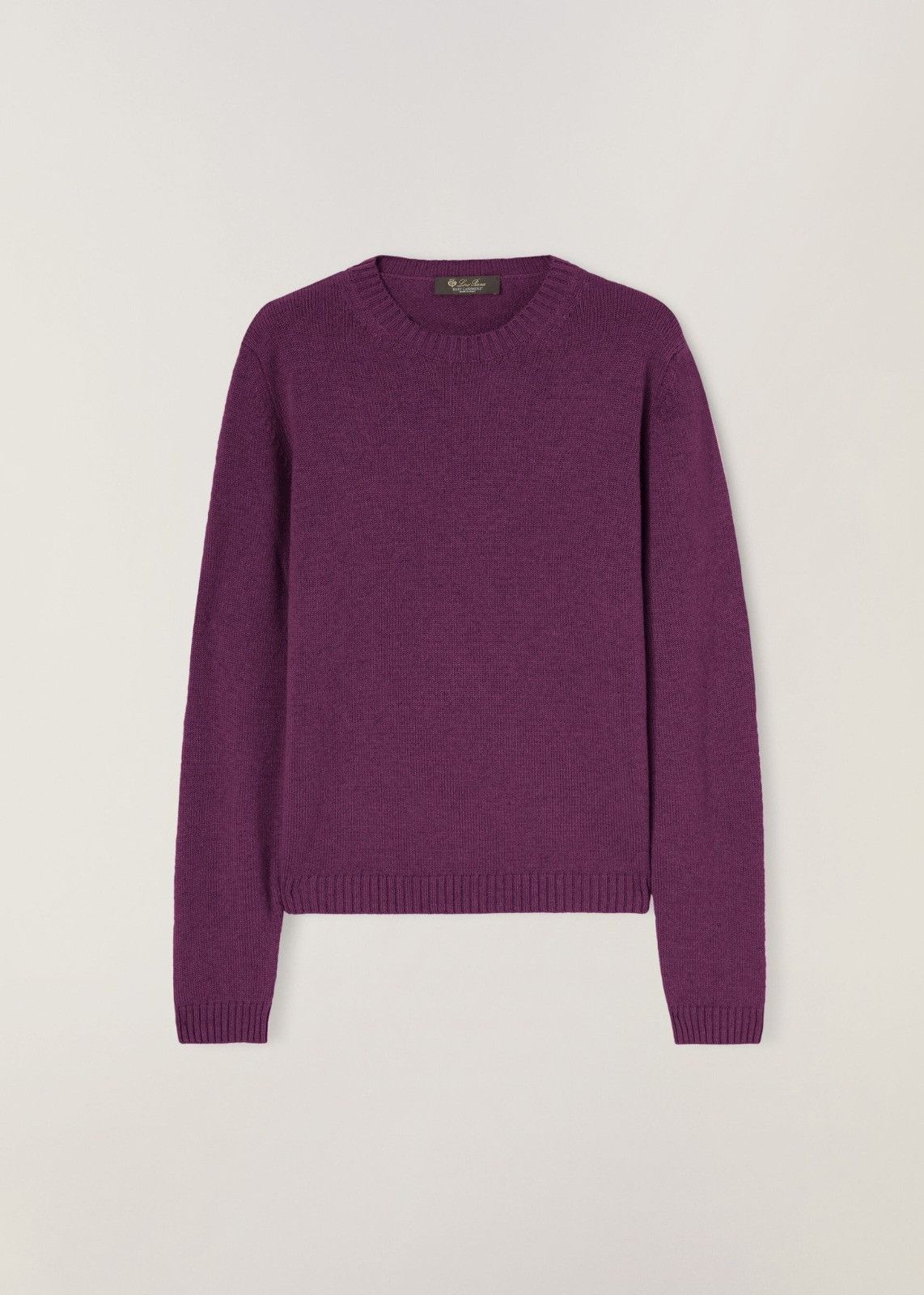 Loro Piana o1srvl11e0125 Parksville Crewneck Sweater in Purple Size XS / US 0-2 / IT 36-38 - 1 Thumbnail