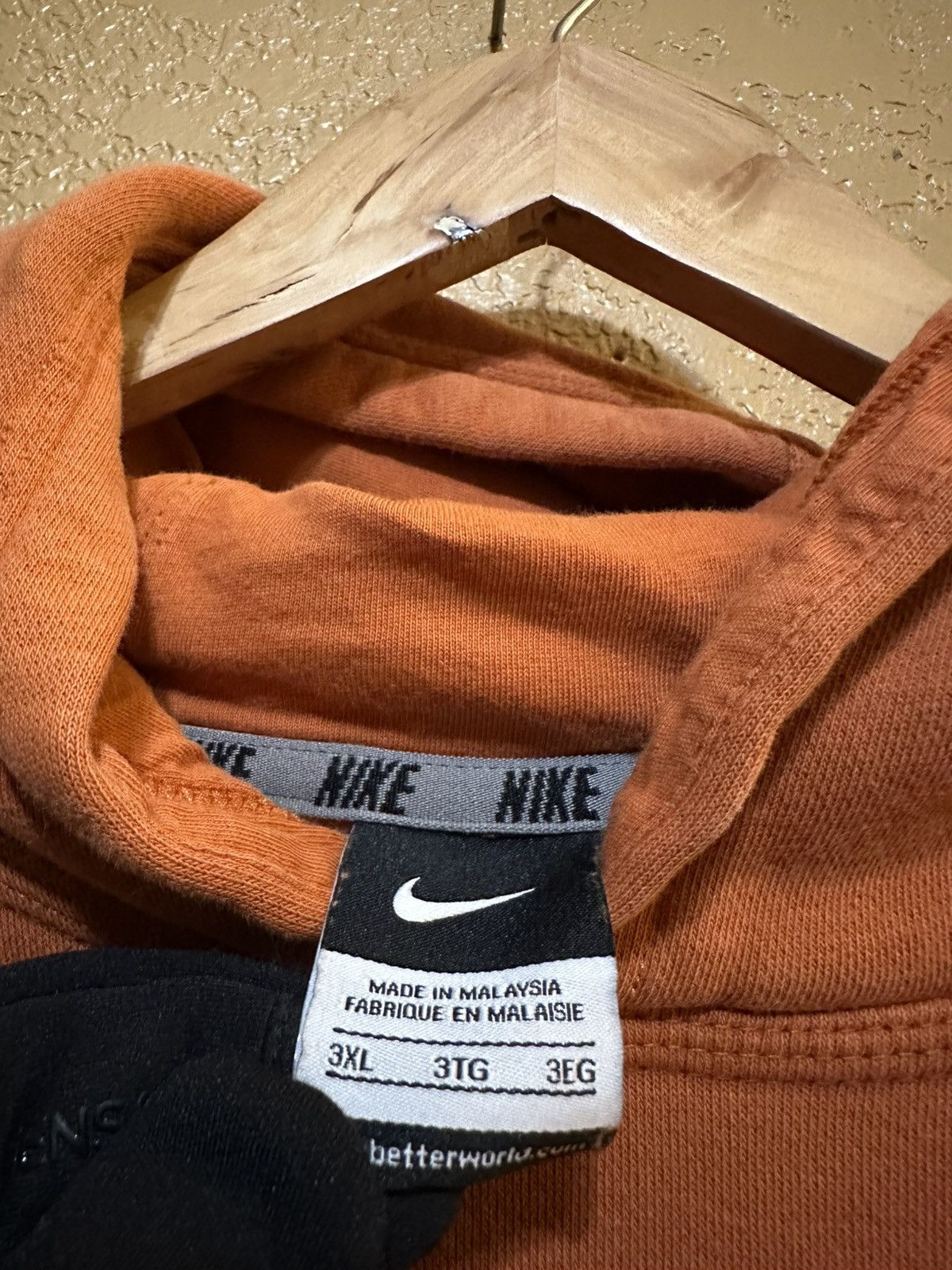 Nike vtg thrashed Nike University of Texas Longhorns Hoodie Y2K Size US XXL / EU 58 / 5 - 5 Thumbnail