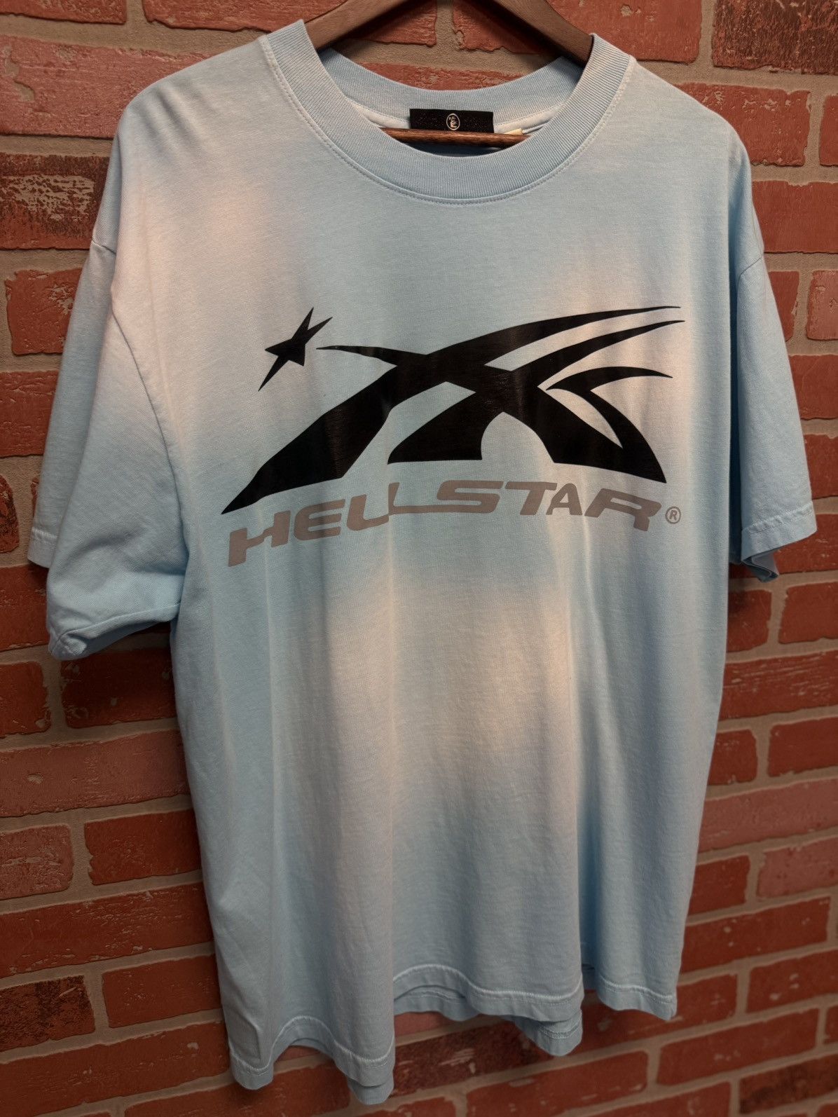 HELLSTAR Hellstar “Baby Blue” Tee Shirt Size XL (NEW) Authentic Size US XL / EU 56 / 4 - 2 Thumbnail