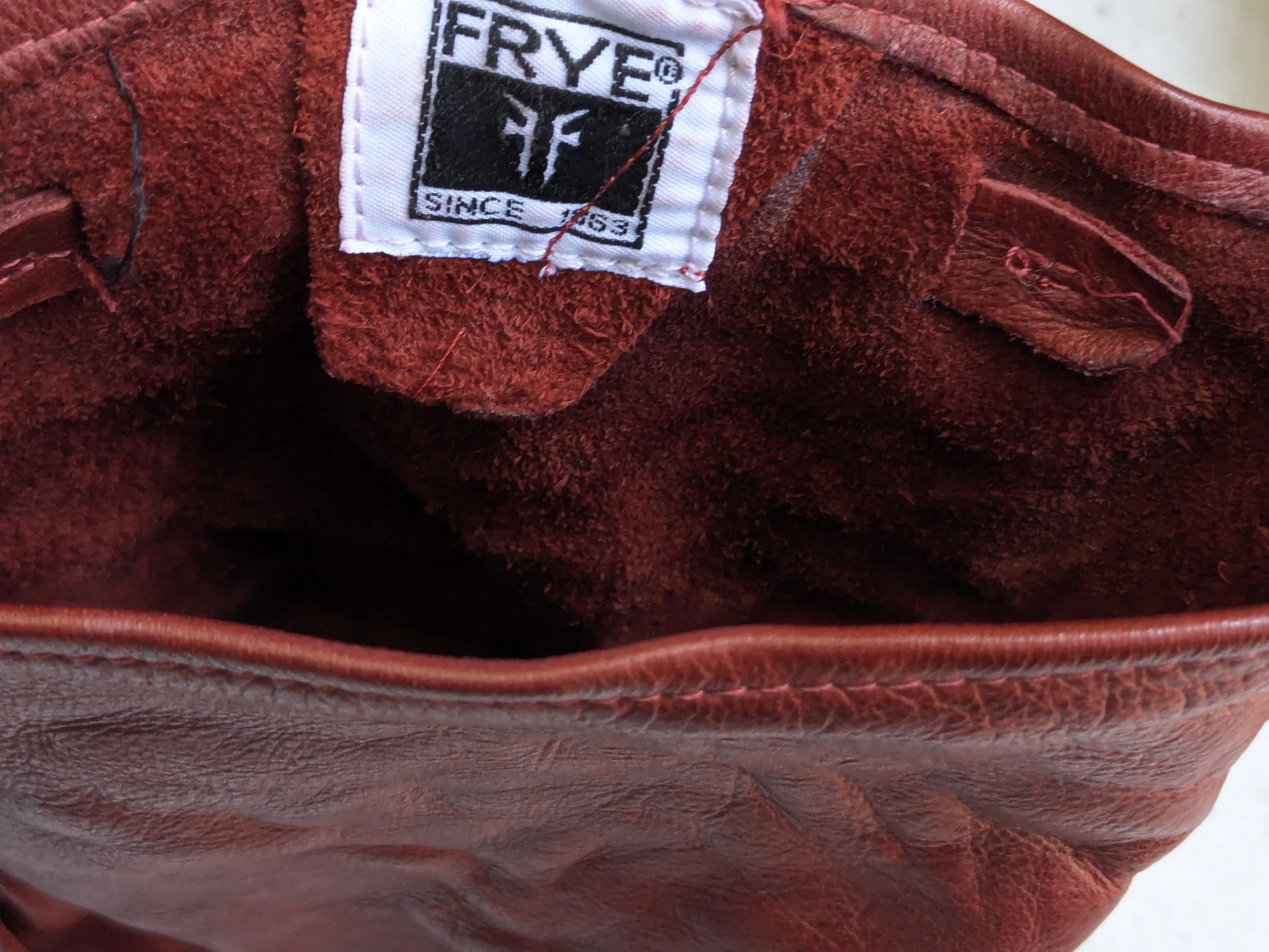 Frye Frye Harness Boots Red Leather 8 Leather Buckle Punk Size US 8 / EU 41 - 7 Thumbnail