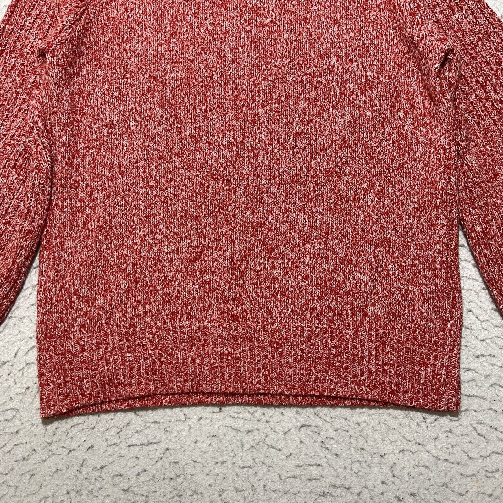 Lauren Ralph Lauren Nine West Marled Red Turtle Neck Sweater Knit Pullover Top Size S / US 4 / IT 40 - 11 Thumbnail