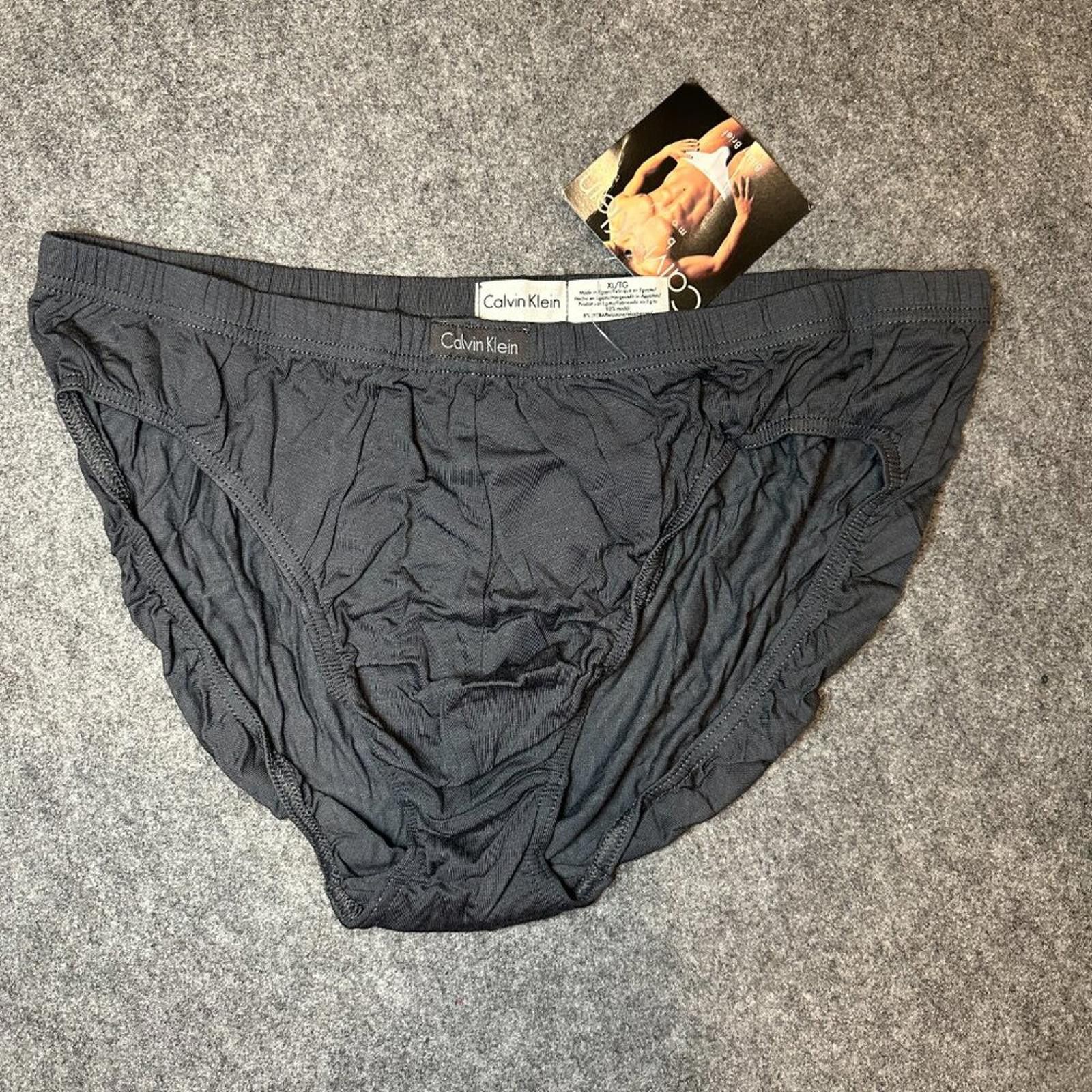 Calvin Klein Vintage Calvin Klein Men’s Body Brief – Black Size XL (New Size ONE SIZE - 2 Thumbnail