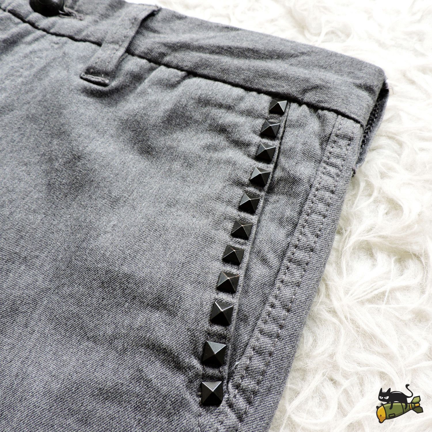 Vanquish VANQUISH JAPAN STUD LONG PANTS Size US 32 / EU 48 - 8 Thumbnail