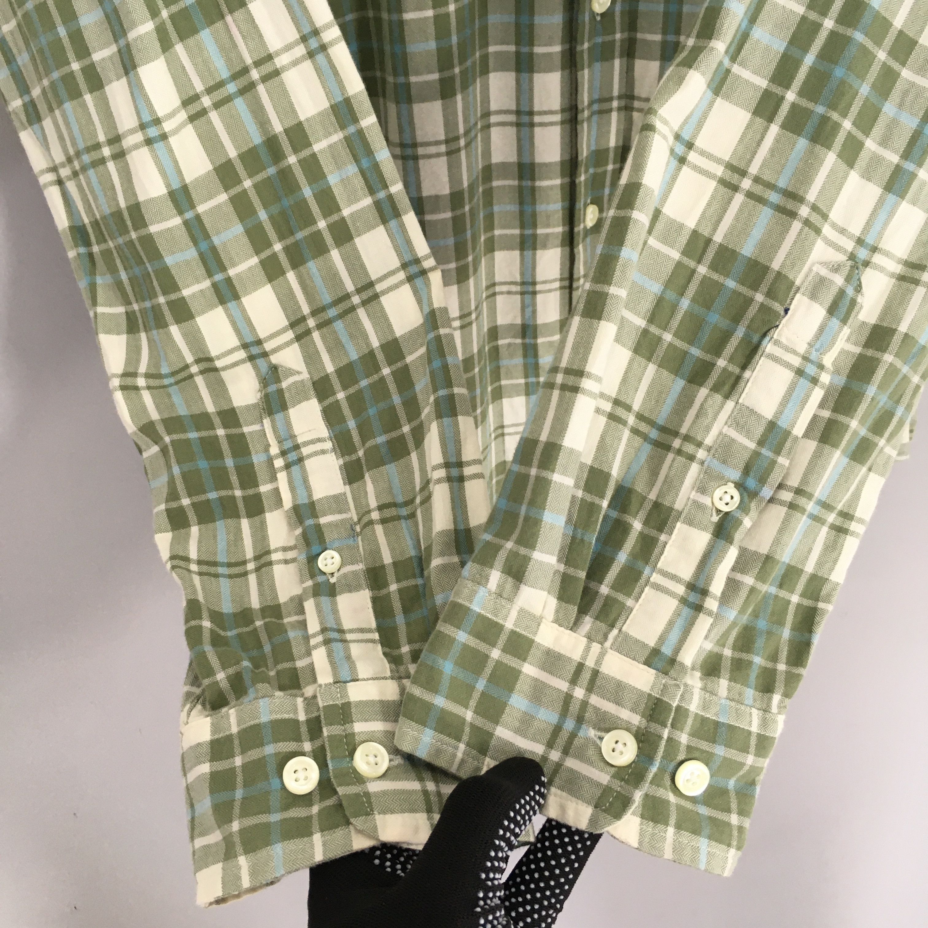 Flannel × L.L. Bean × Vintage Vintage LL Bean Checkered Flannel Cotton Shirt XLarge Size US XL / EU 56 / 4 - 4 Thumbnail