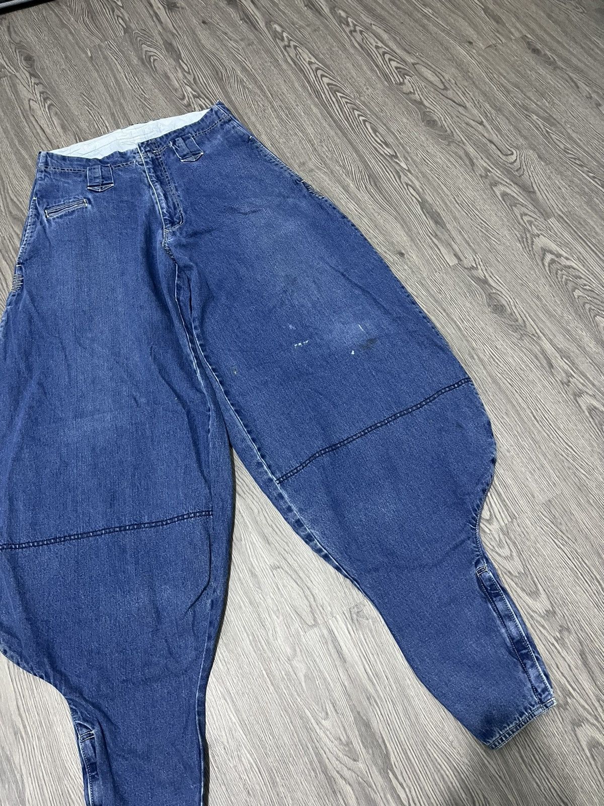 Japanese Brand Gin Washi BallonTobi Pants Jeans Size US 32 / EU 48 - 4 Thumbnail
