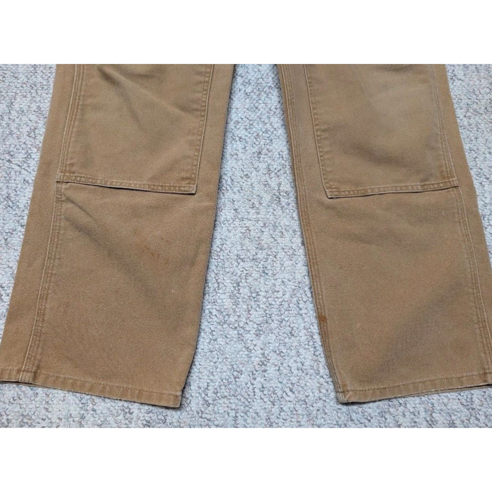 Carhartt Carhartt Pants Work Double Knee 34x30 Brown Mens 1990s vintage Y2K Mexico MEXICO Brown Size US 34 / EU 50 - 3 Thumbnail
