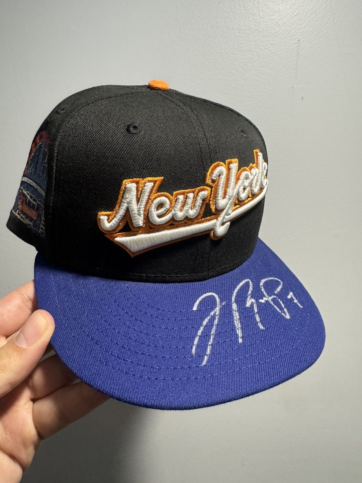 7 1/2 - New Era HatsofQnz exclusive - Signed by Jose Reyes 7