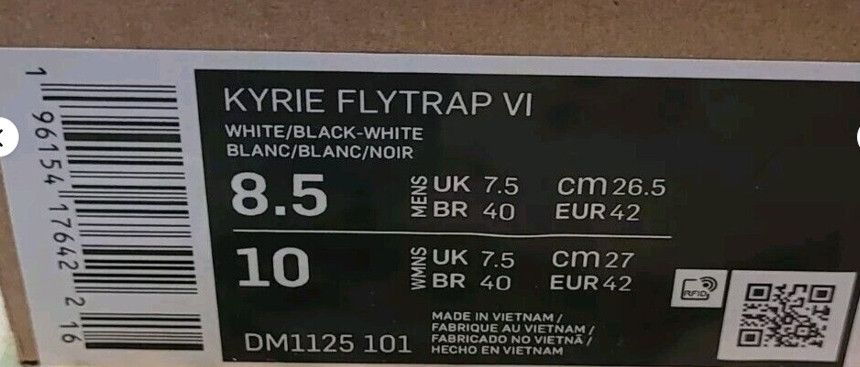 Nike Nike Men's Kyrie Flytrap VI Basketball Shoes, 8.5 M US Size US 8.5 / EU 41-42 - 8 Thumbnail