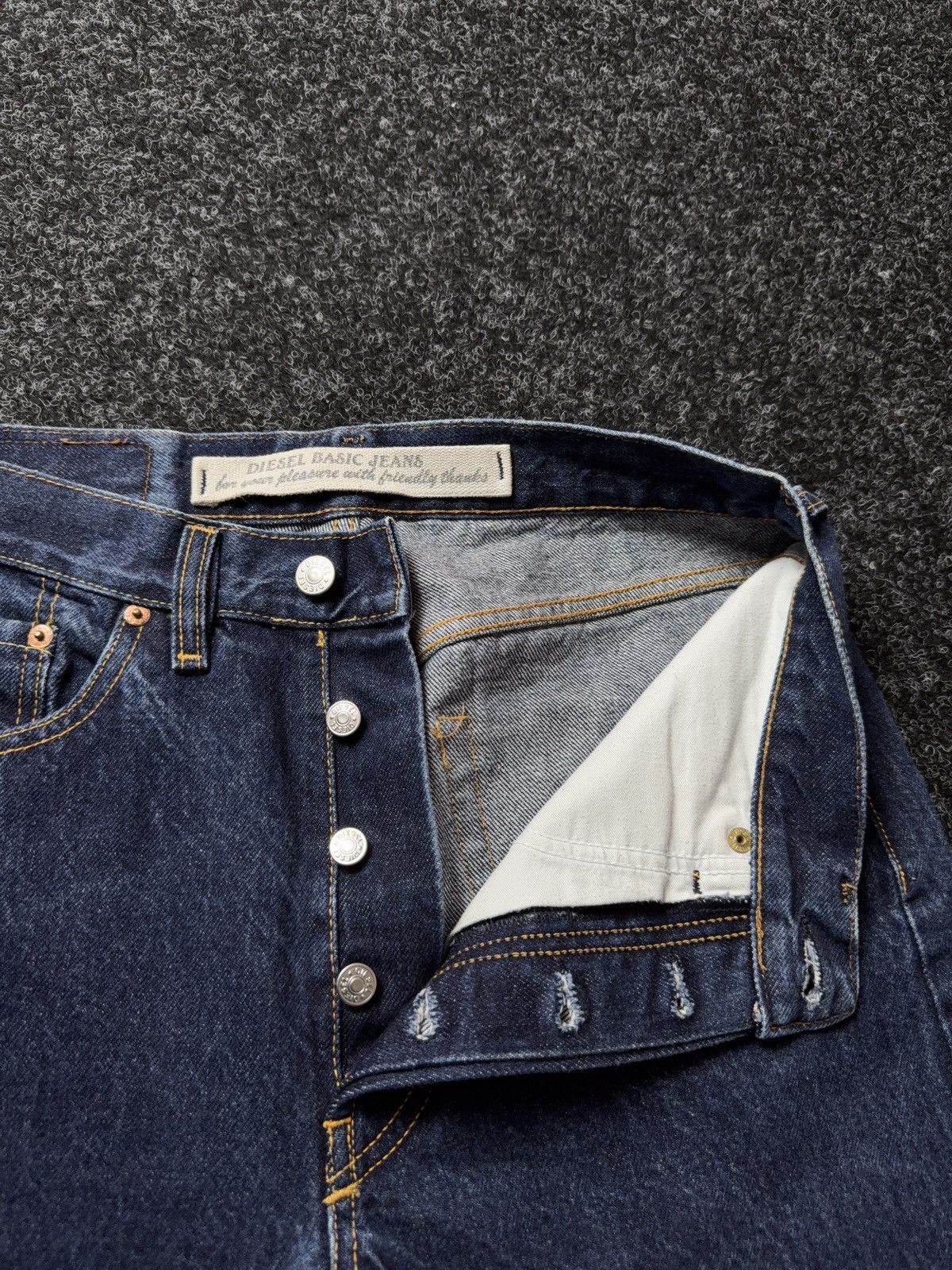 Diesel Luxury 90s Retro Diesel Industry Italy Rock Punk Jeans Y2K Size US 30 / EU 46 - 8 Thumbnail