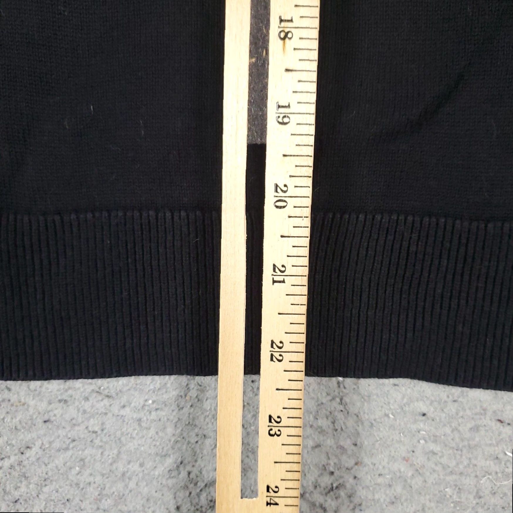 Nautica Nautica Pullover Sweater Women's Large Black Crew Neck Long Sleeve Size L / US 10 / IT 46 - 6 Thumbnail
