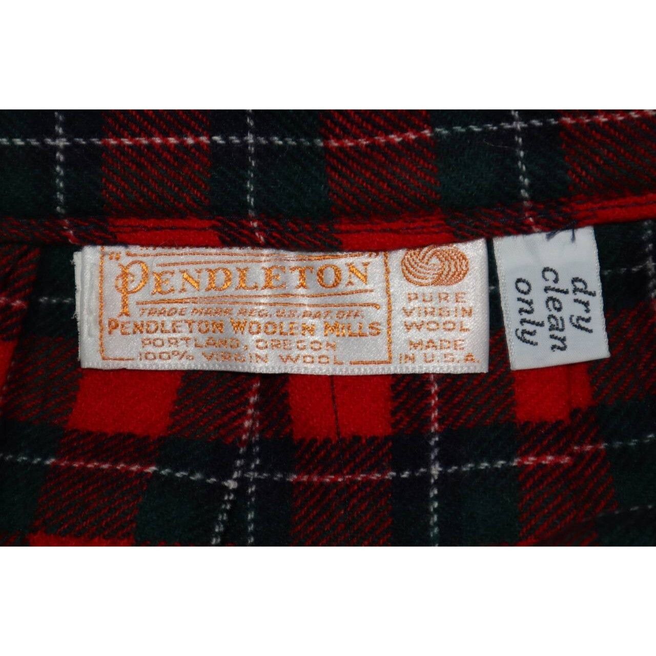 Pendleton Vintage Pendleton Skirt Women Cunningham Tartan Plaid Red Size 32" / US 10 / IT 46 - 3 Thumbnail