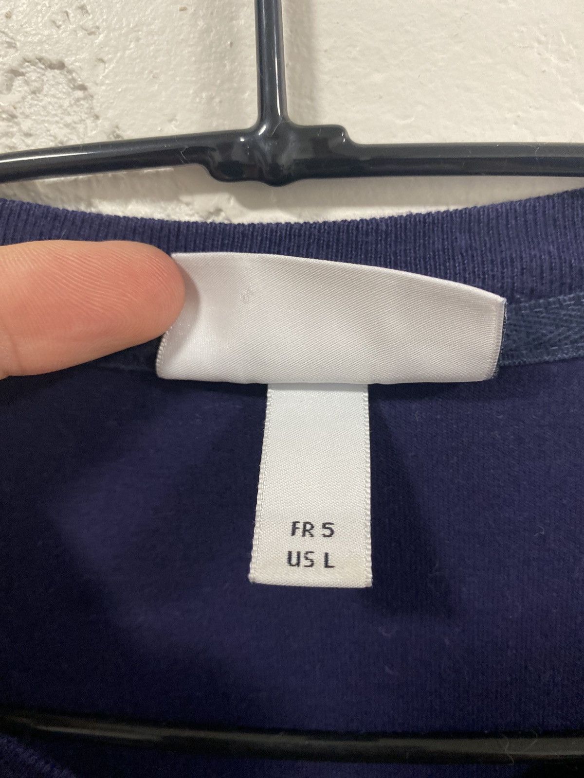Lacoste Lacoste Triple Logo Long Sleeve Relaxed Fit Size: US L FR 5 Size US L / EU 52-54 / 3 - 3 Thumbnail