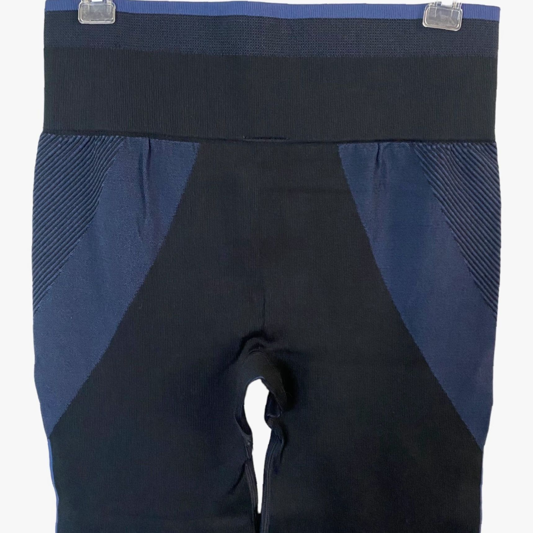 Victoria's Secret VICtoria's Secret Pink High-Waisted Ribbed Leggings L Black Blue Leggings Womens L Size 36" / US 14 / IT 50 - 6 Thumbnail