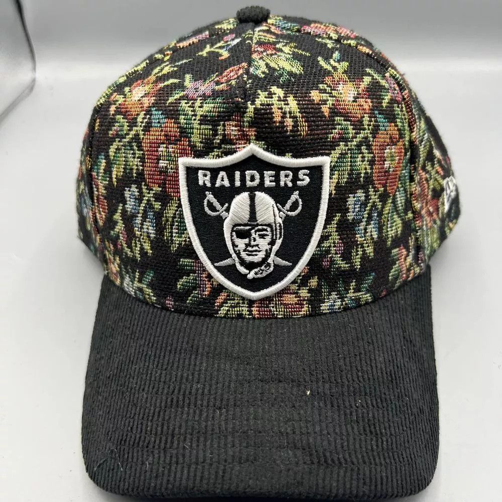 New Era Las Vegas Raiders Hat Men Corduroy 9Forty New Era Snap Back Size ONE SIZE - 1 Thumbnail