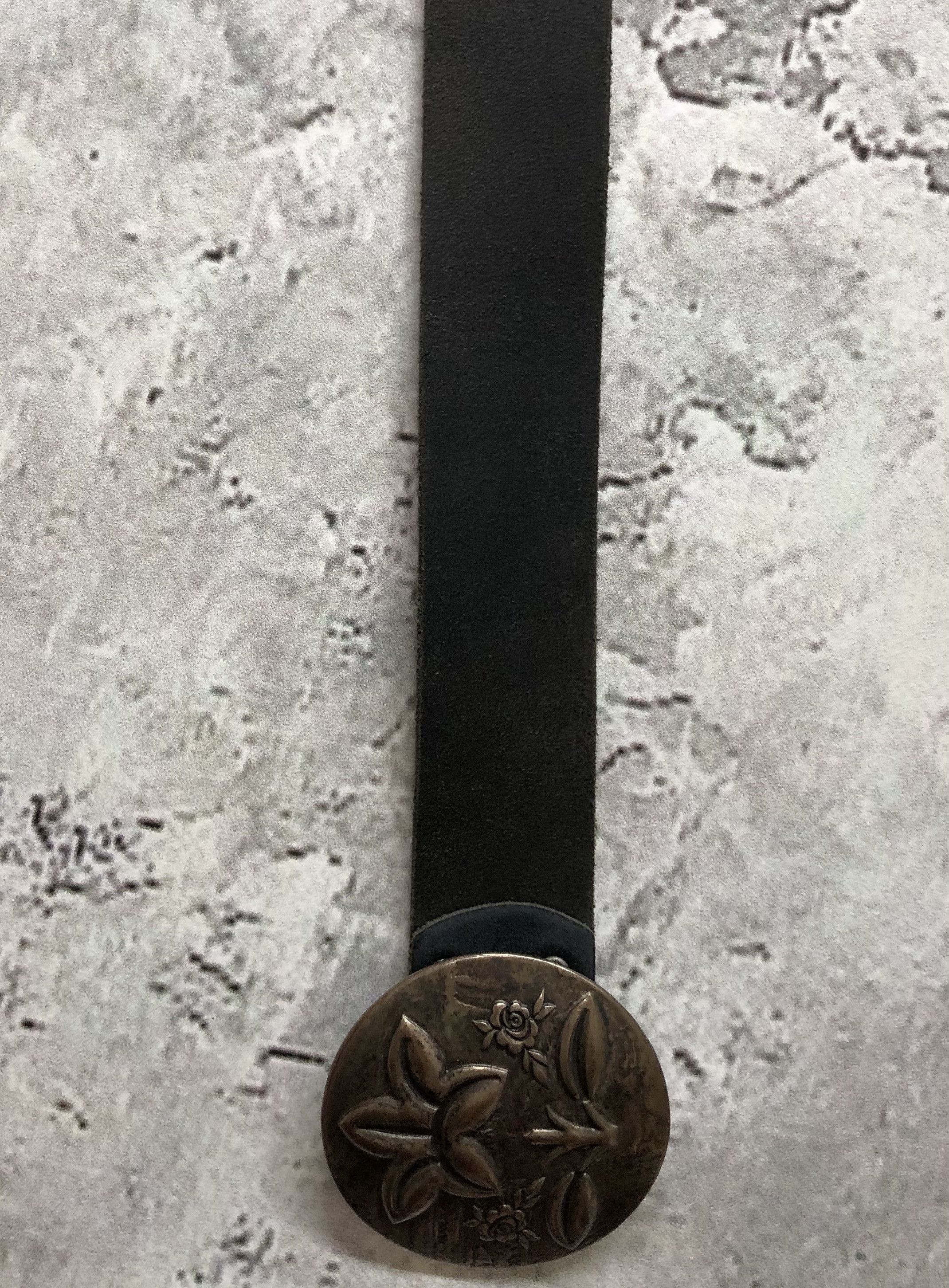 Vintage Vintage Leather Belt Size ONE SIZE - 7 Thumbnail