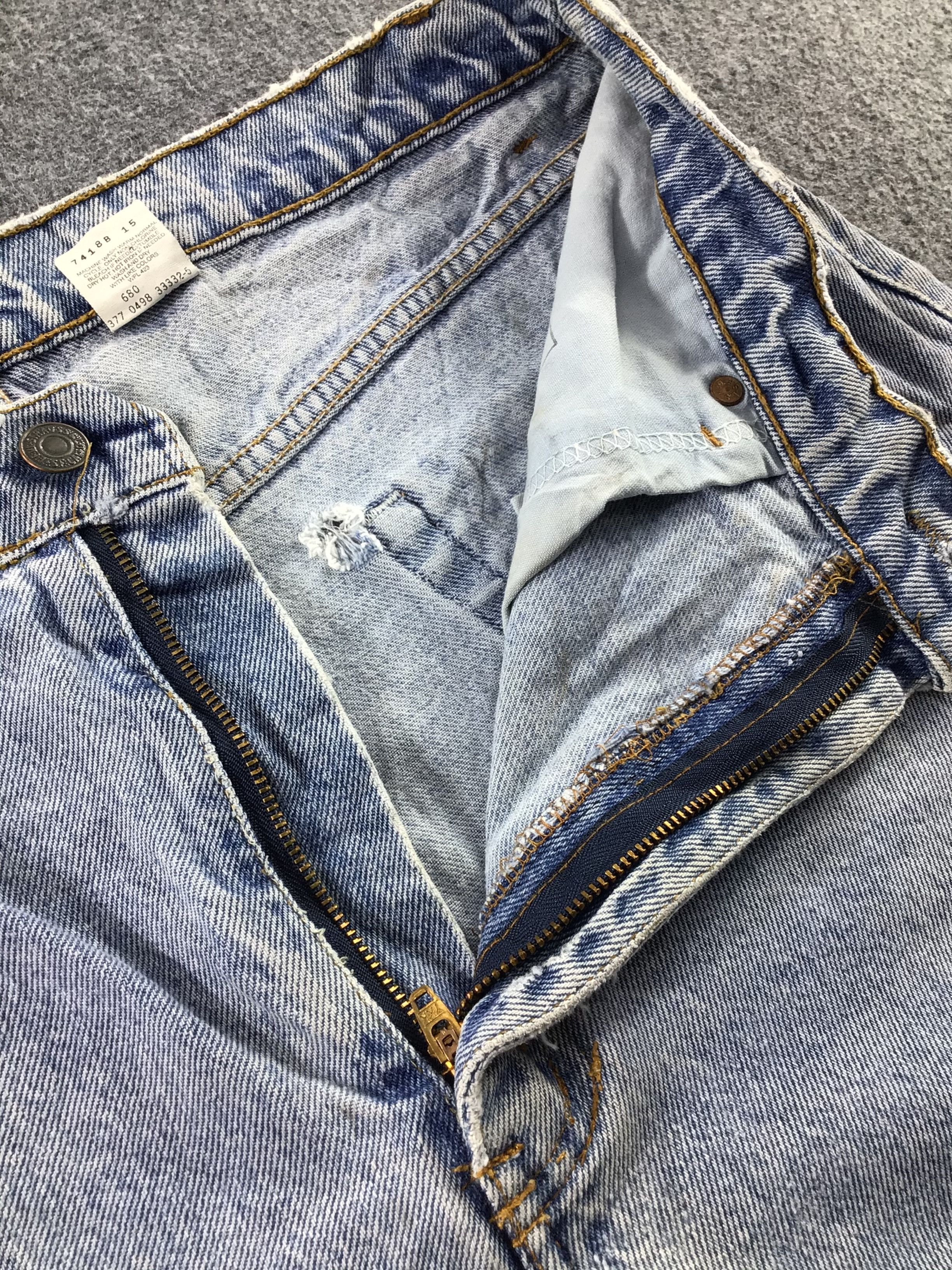 Levi's × Vintage Vintage 90s Levis 505 Jeans-JM735 Size US 34 / EU 50 - 10 Thumbnail