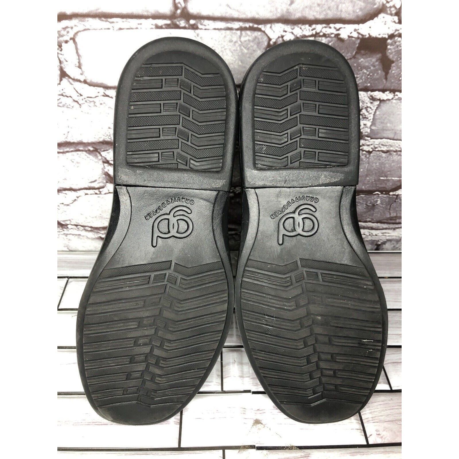 Other Gravity Defyer Ludvig Brown Leather Slip On Loafers Shoes Me Size US 8 / EU 41 - 6 Thumbnail