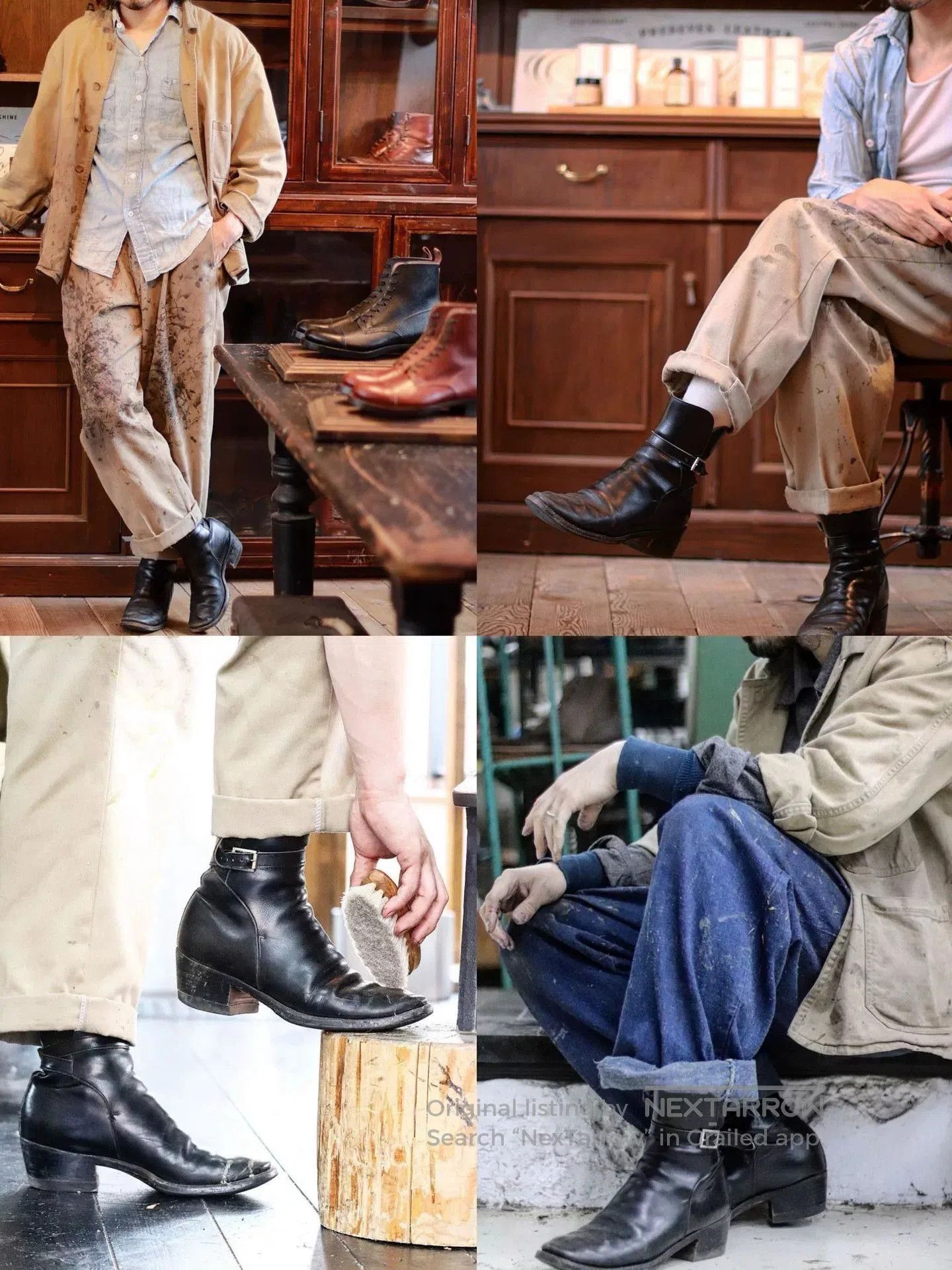 Clinch Boots Clinch Jodhpur Black Leather Boots. Size US 7 / EU 40 - 9 Thumbnail