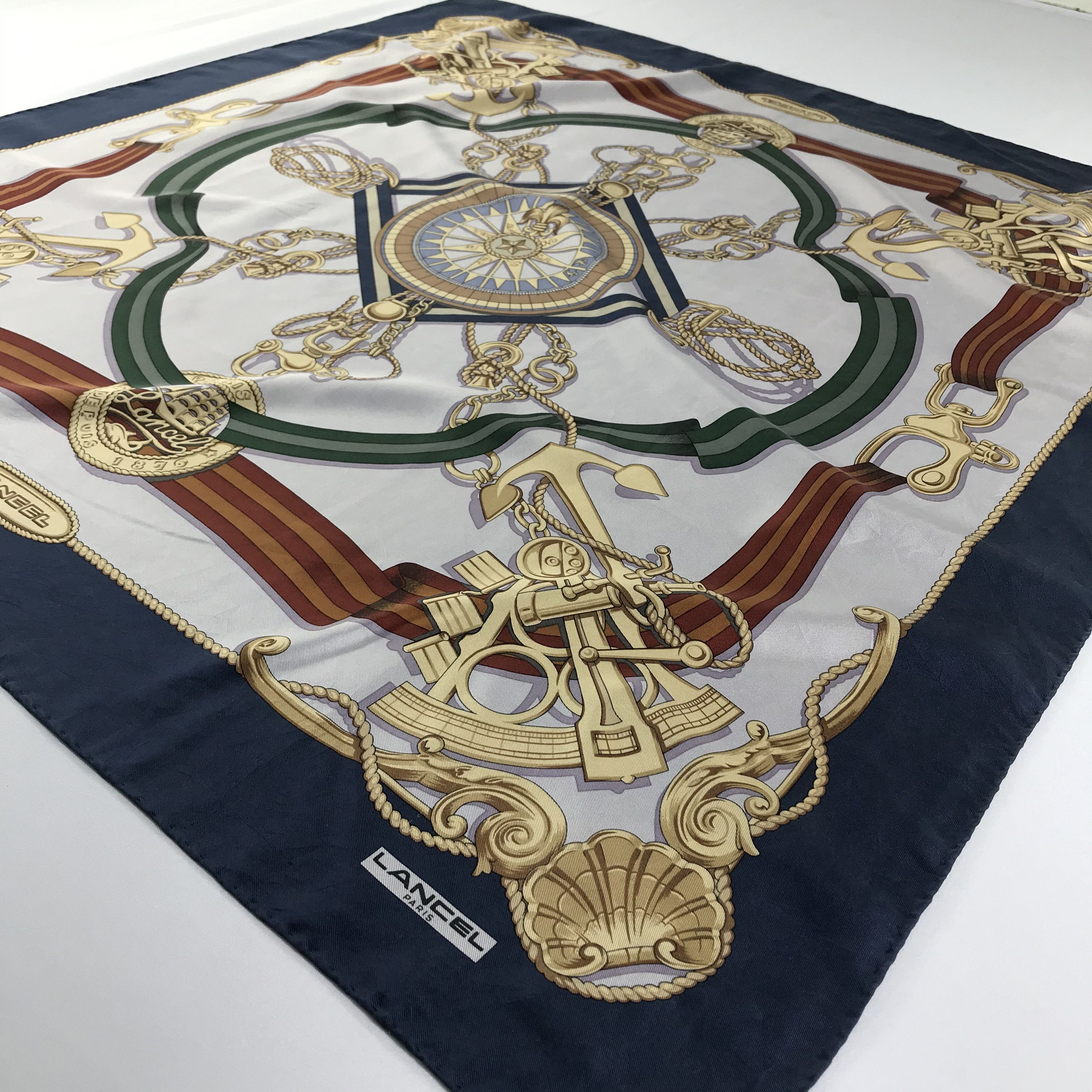 Lancel Vintage Lancel Silk Scarf Size ONE SIZE - 3 Thumbnail