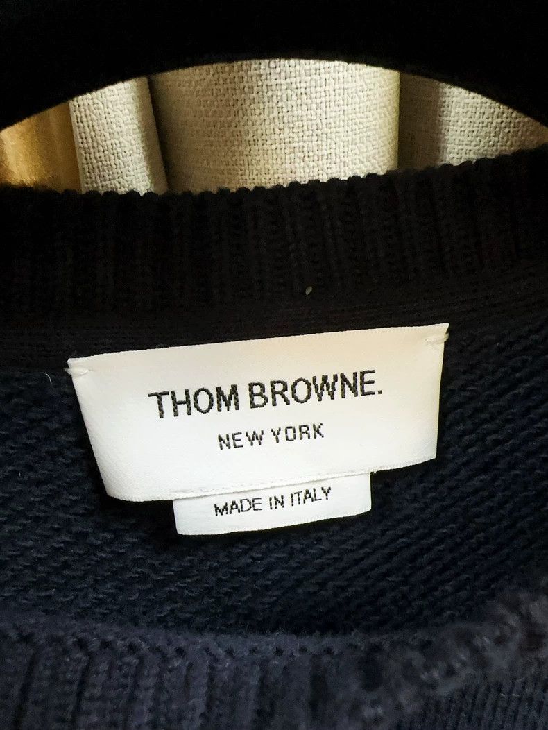 Thom Browne Thom browne Size 38 Classic knitted sweatshirt 2504-Nextar Size US XXS / EU 40 - 3 Thumbnail
