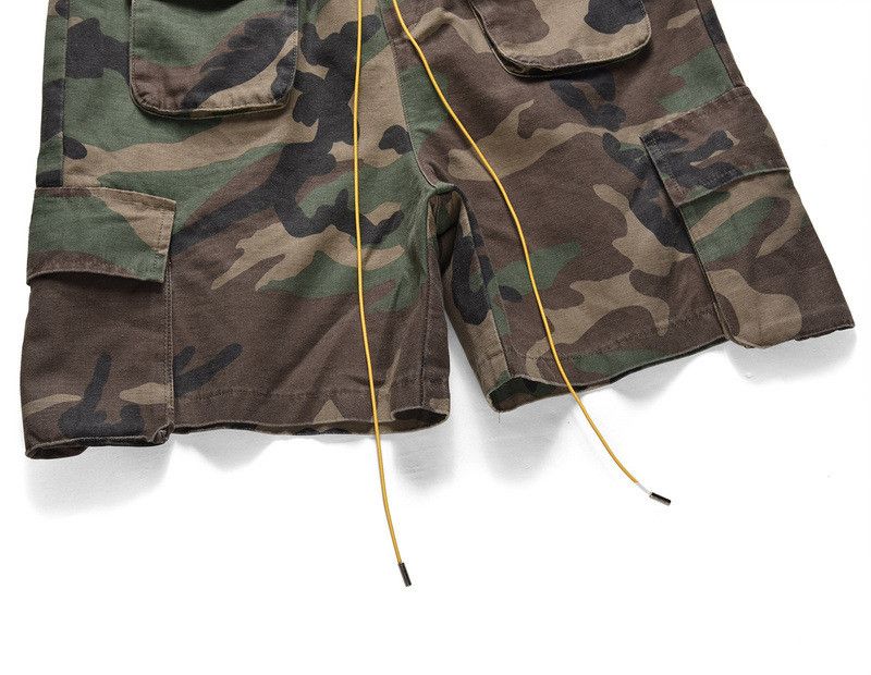 Japanese Brand × Vintage Denim Shorts Large Pocket Camouflage Workwear Size US 29 - 5 Thumbnail