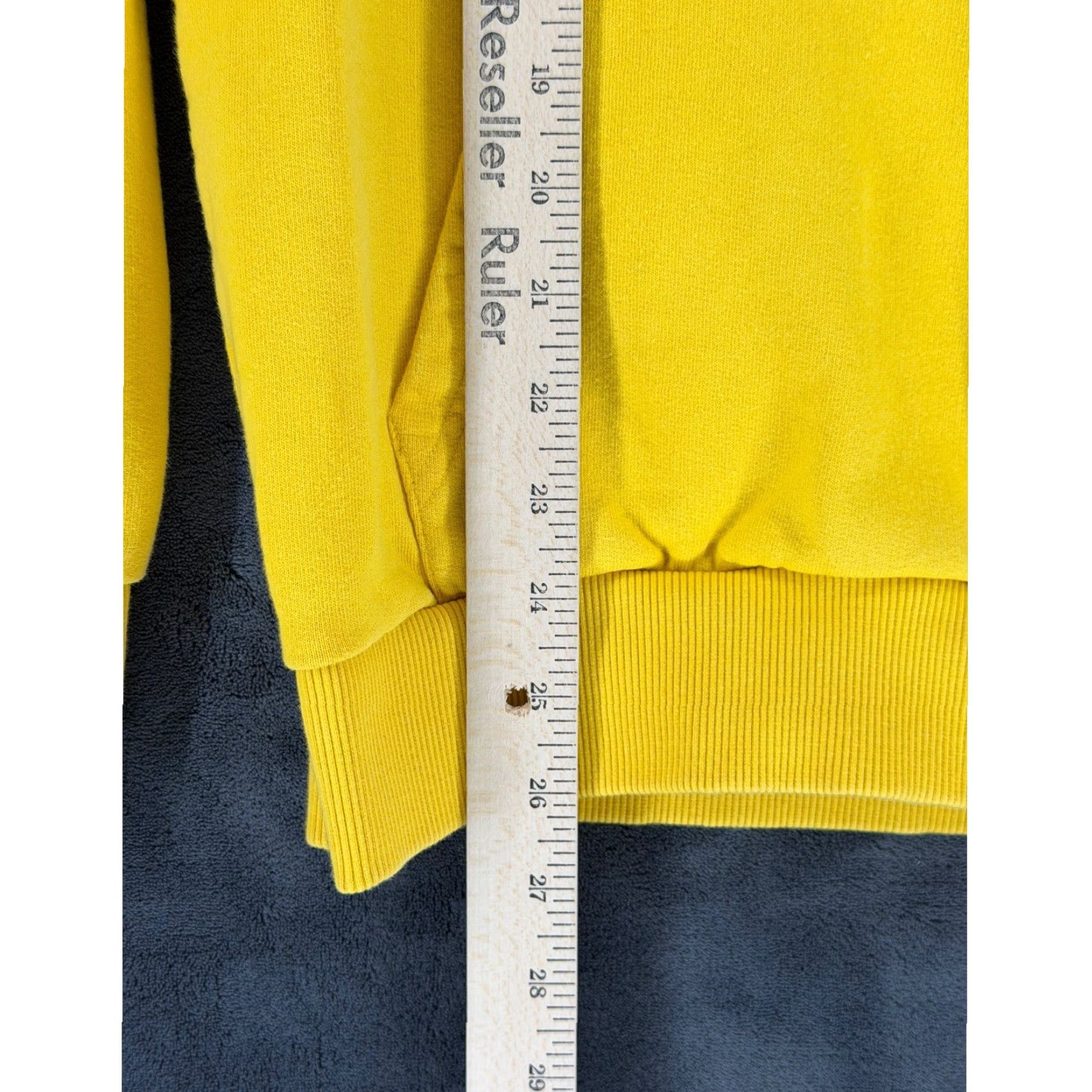 Brain Dead VINTAGE APC x Brain Dead Future Shock Hoodie Mens S Yellow Graphic Print Pullover Hooded Pockets Embroidered Logo Portugal Size US S / EU 44-46 / 1 - 5 Thumbnail