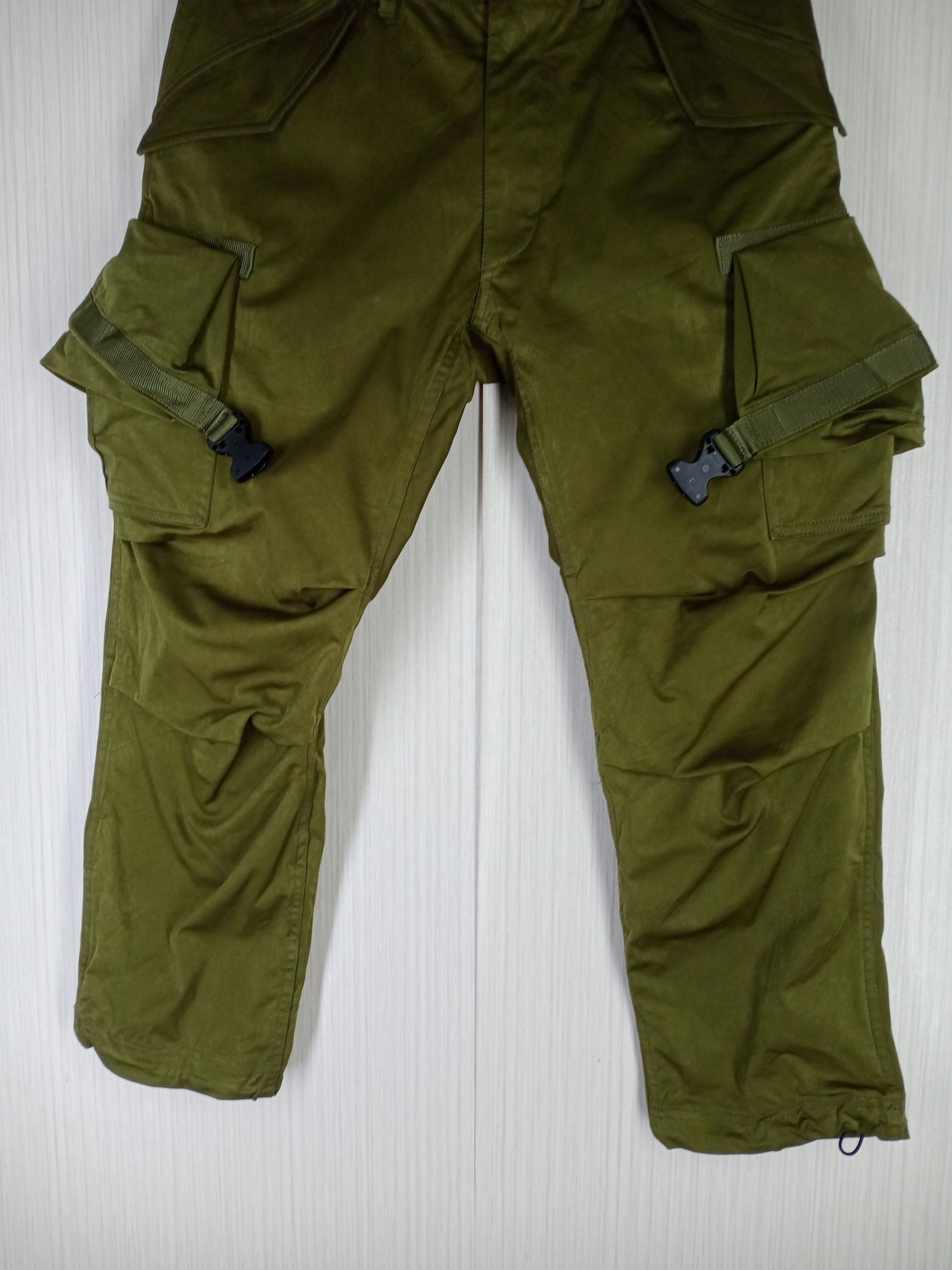 meanswhile Rare Vintage Meanswhile Tactical Pocket Cargo Pants Size US 36 / EU 52 - 5 Thumbnail