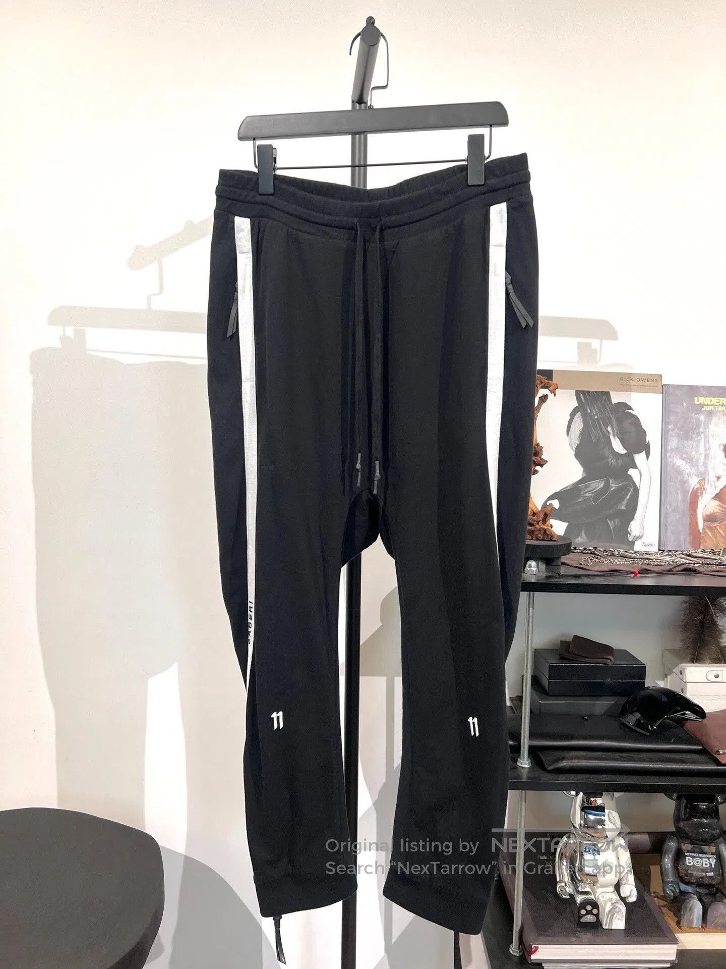 11 By Boris Bidjan Saberi Boris Bidjan Saberi 11by BBS Cuffed Track Pants. Size US 28 / EU 44 - 1 Thumbnail