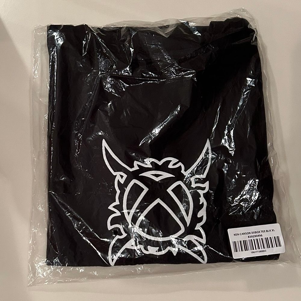 image of Ken Carson Xxbox Tee Genuine Size XL in Black, Men's