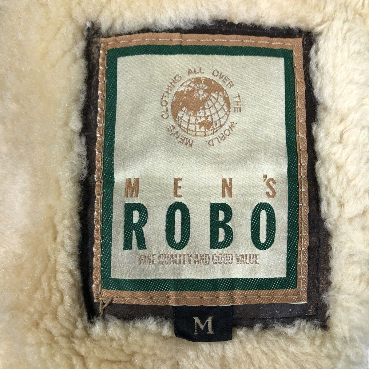 Aero Leathers 🔥VINTAGE LEATHER JACKET SHEARLING B-3 MEN’S ROBO ISSEYMIYAKE Size US M / EU 48-50 / 2 - 20 Thumbnail
