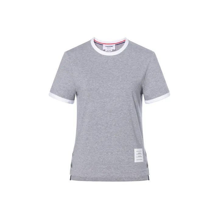 Thom Browne Gray Short Sleeve T-Shirt -2507