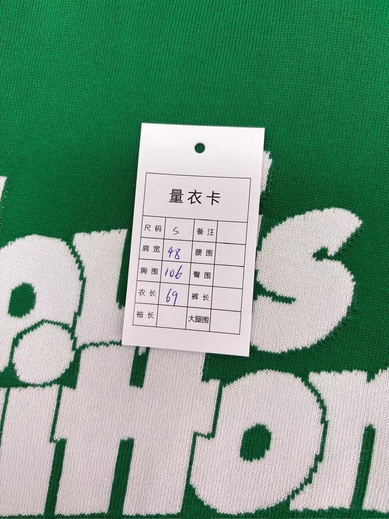 Louis Vuitton Louis Vuitton Green Knit Logo Short Sleeve -2505 Size US S / EU 44-46 / 1 - 8 Thumbnail