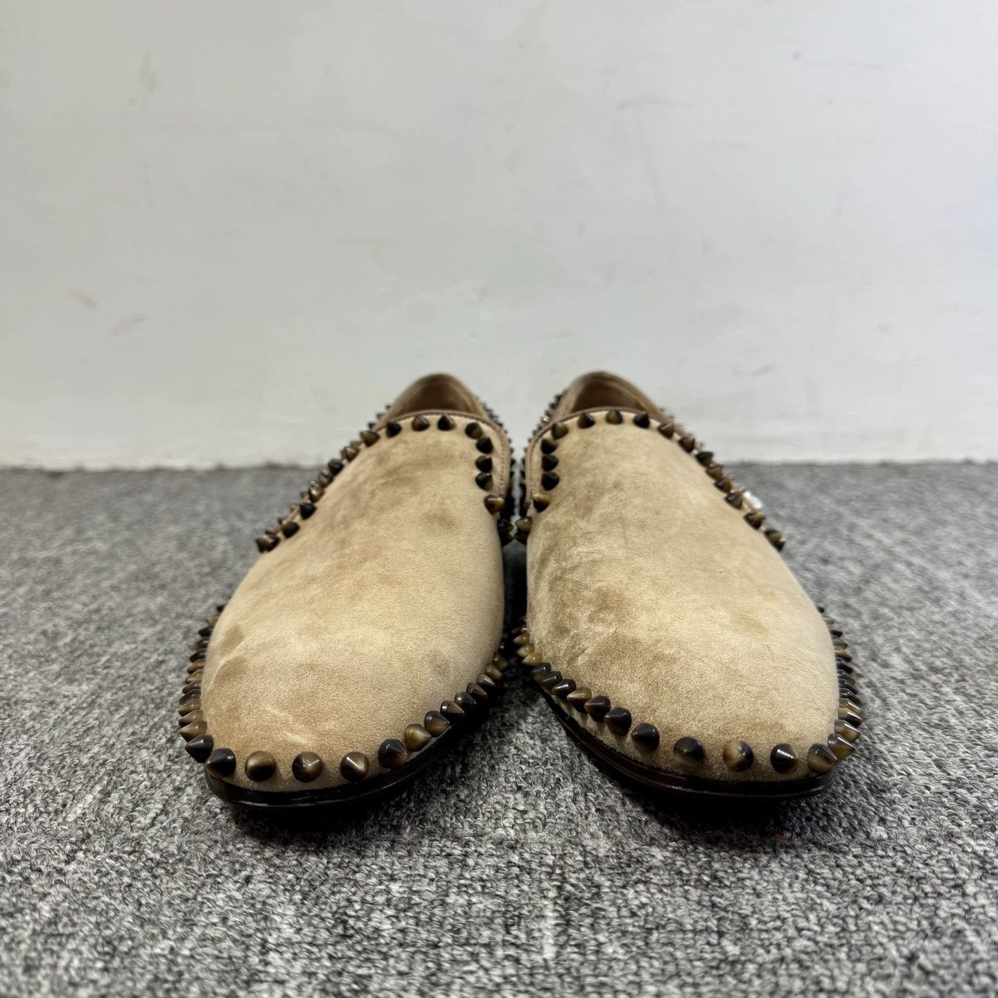 Christian Louboutin Christian Louboutin Rivets Suede Loafer Size 40 Size US 7 / EU 40 - 2 Thumbnail