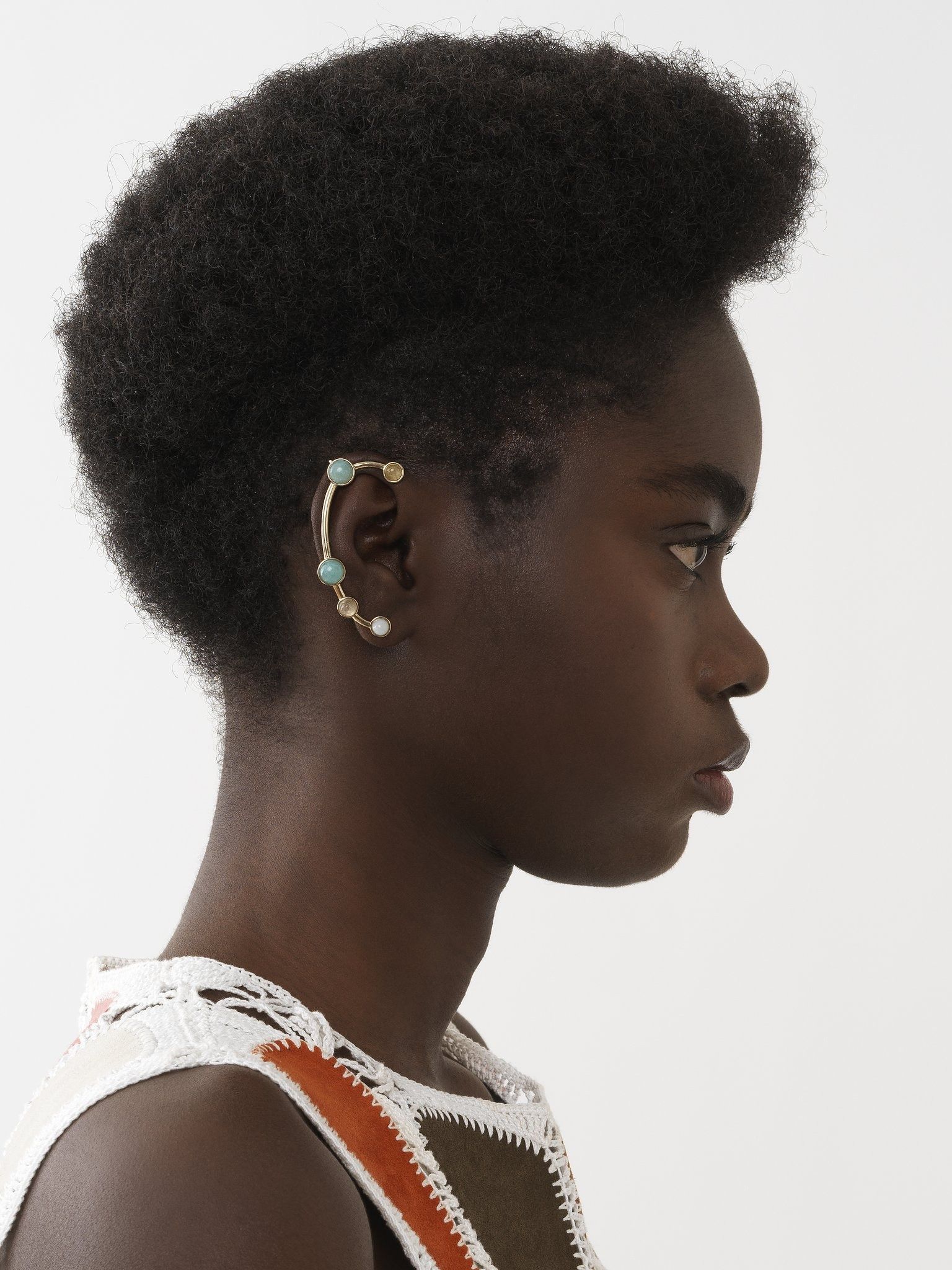 Chloe o1loc1c0425 Size: OS / Zodiac Aries Earrings in Gold Size ONE SIZE - 1 Preview