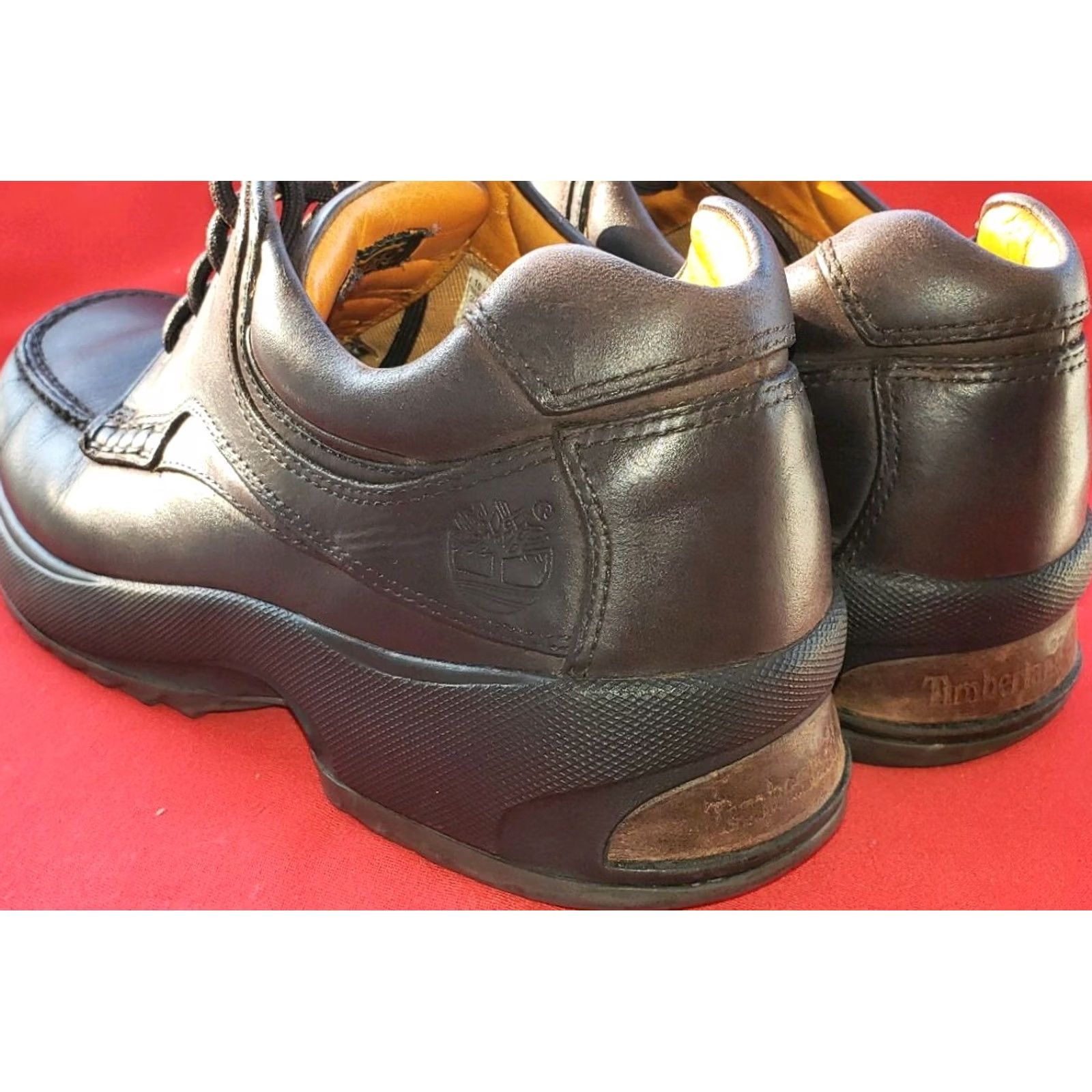 Timberland Timberland Mens Oxford Size 10M Brown Leather Model 43025 Casual Comfort Support Oxford Shoes Mens Brown Leather Model 43025 Size US 10 / EU 43 - 7 Thumbnail