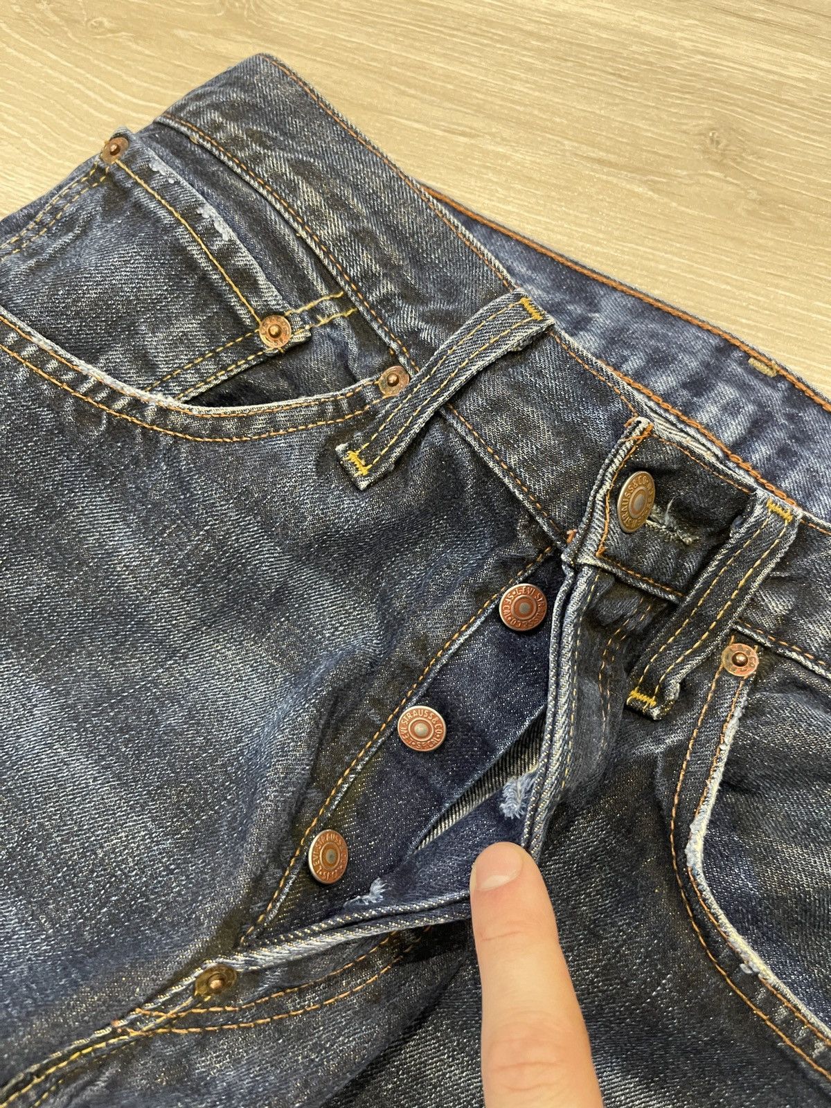 Levi's Vintage rare jeans levis 542 denim blue pants 30/32 Size US 30 / EU 46 - 8 Thumbnail